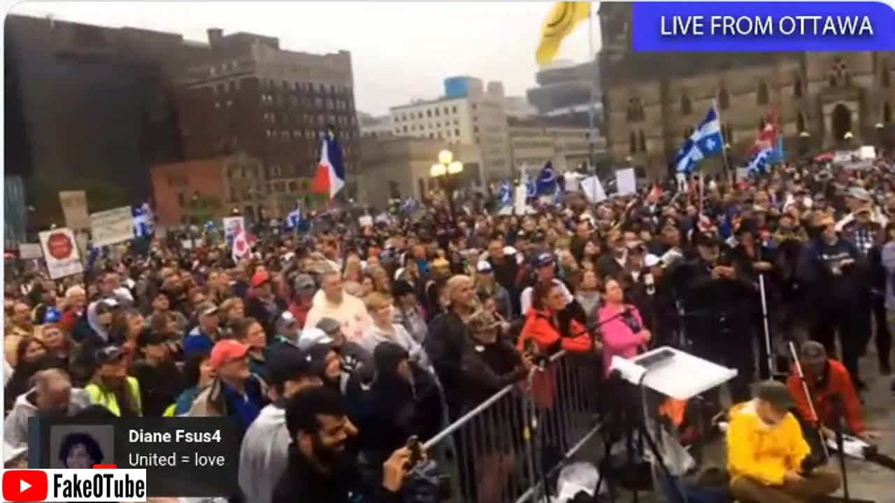 Canadian Media lies about Ottawa Protest numbers...
