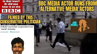 #BBC REPORTER CHASED ? #antilockdown #STAGEDEVENT?  #ACTORS #BORIS #RESISTANCEGB