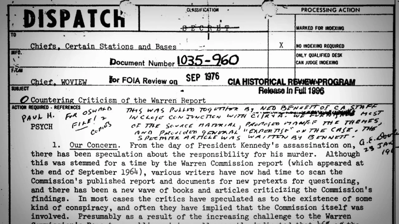 This 1967 CIA Memo Is Still Used to Discredit Conspiracy The...