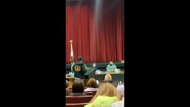 Father tells school board what he thinks about them...