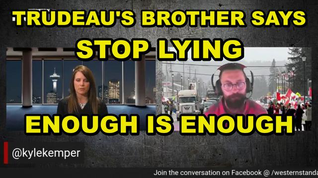 TRUDEAU'S BROTHER SLAMS JUSTIN AND THE FAKE PANDEMIC - TELLS...