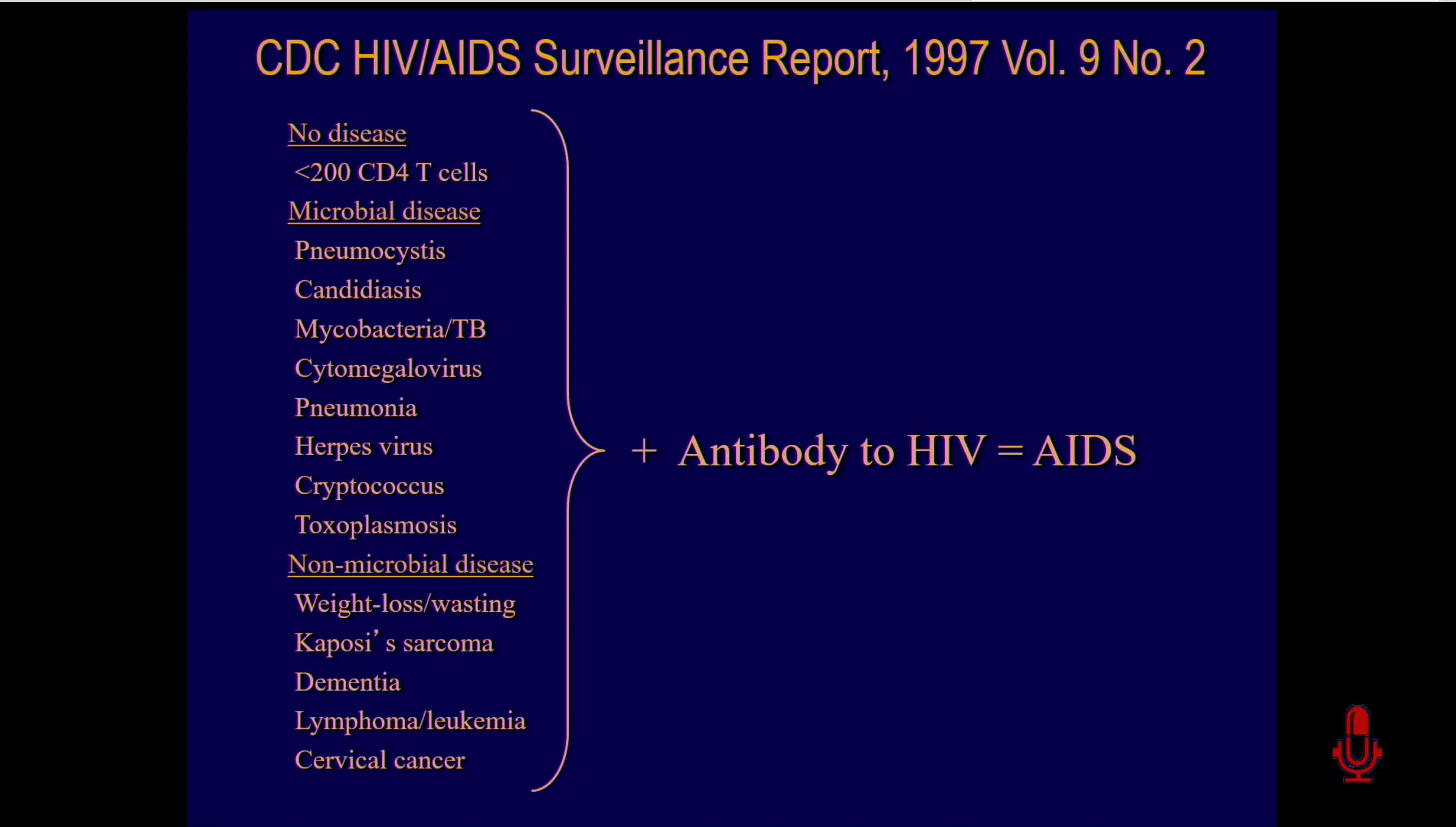Dave on AIDS to COVAIDS